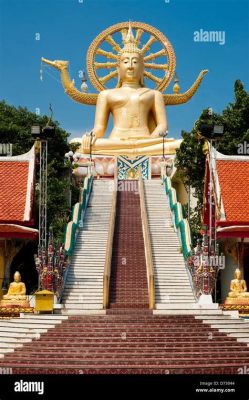 Le Wat Phra Yai de Koh Samui: Un Bouddha Gigantesque Face à une Vue Panoramique Sublime!